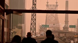 Canada Wildfires Set Off Air Quality Alert In New York City, NY, USA