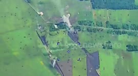 Russia claims its artillery and mines destroyed Western-made Ukrainian vehicles advancing on southern Donetsk
