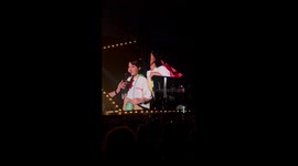 Ahead of Harry Styles' Wembley shows, here's an adorable moment from his Amsterdam concert