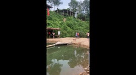 Almost Crossed The Monkey Bridge