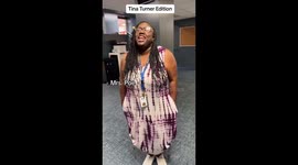 Teachers are put to the test to finish the lyrics with a Tina Turner Edition