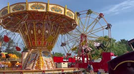 The Fun fair at The Royal Cornwall Show 2023  happy times & nostalgia guaranteed to tug at the heartstrings and make you smile