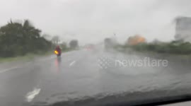 Beautiful rainfall...extreme rainfall...rainfall while travelling and wonderful experience