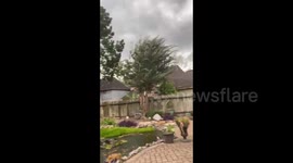 US: Thunderstorms Batter Houston Area With Damaging Winds