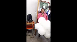 Teacher loved by her students and coworkers decides to teach longer during her farewell