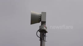 The Tornado Sirens Of Paducah, KY In Western Kentucky Where There Is An Increase In Severe Weather