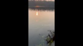 Catching A Fish That's Catching A Fish