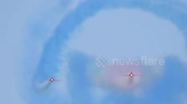 The red arrows wow huge crowds at the paignton airshow by jpcpapp@gmail.com
