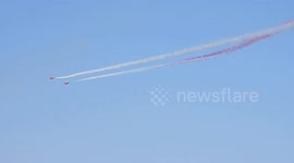 The red arrows wow huge crowds at the paignton airshow by jpcpapp@gmail.com