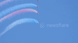 The red arrows wow huge crowds at the paignton airshow by jpcpapp@gmail.com