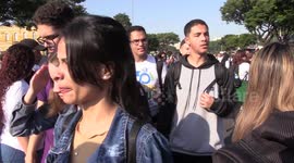 Brazilians attend massive evangelical march in Sao Paulo, Brazil