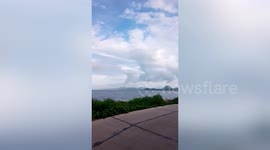 Taal Volcano belches gases as nearby schools suspend classes