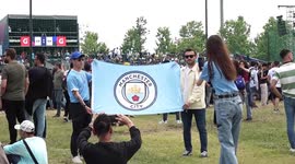 Football legends join tournament ahead of Champions League final in Istanbul
