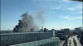 Germany: Multiple Explosions, Fire Breaks Out At Construction Site In Hamburg