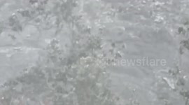 Kilauea volcano eruption | Lava spouting up hundreds of feet | multiple fissures open On big island volcano in hawaii | hot vents at volcano very active