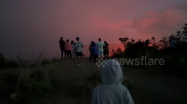 Kilauea eruption draws thousands to the active volcano in Hawaii