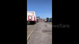 Mountains of Garbage After The Devastating Flood in Cesena, Italy