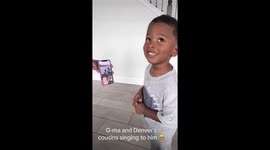 Grandma's heartwarming surprise as balloon travels across states to delight 4-year-old Denver on his birthday