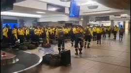 Dancing yellow jackets: South African firefighters bring unity and rhythm to Edmonton's wildfire battle