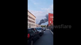 France: Massive Warehouse Fire Breaks Out In Bobigny, Seine-Saint-Denis
