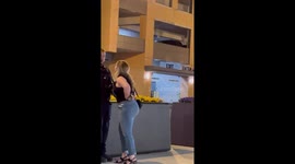 Woman Loudly Confronts Police Officer