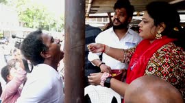 Thousands swallow live fish to treat respiratory diseases during controversial Indian ritual
