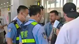 Football star Lionel Messi detained by police at airport in China