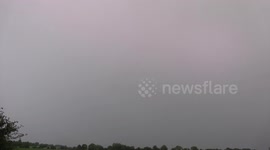 Storm chasers from Devon commit to a 400 mile round trip around the UK to chase a rare tropical thunderstorm