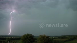 Storm chasers from Devon commit to a 400 mile round trip around the UK to chase a rare tropical thunderstorm