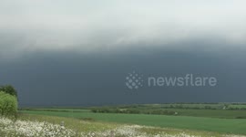 Storm chasers from Devon commit to a 400 mile round trip around the UK to chase a rare tropical thunderstorm