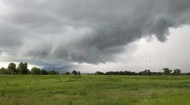 Time Lapse Video Shows Funnel Cloud Over Boulder, Colorado