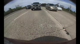 Motorcyclist Grabs Too Much Front Brake