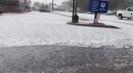 US: Intense Hailstorm Causes Street Flooding In Boulder