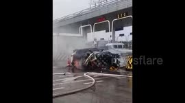 Four killed after car smashes into toll gate in China