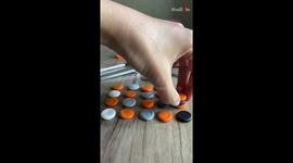 Clay Artist makes stunning pattern for a polymer clay cane *Polymer clay art*
