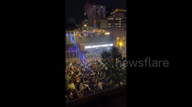 Nugget fans fill Denver streets to celebrate NBA Championship