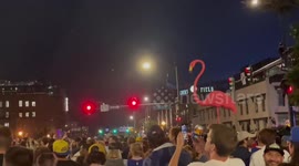 US: Nuggets Fans Fill Denver Streets To Celebrate NBA Championship 5