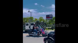 US: Trump Supporters Gather Outside Mar-A-Lago Ahead Of Arraignment