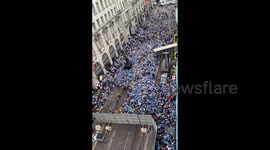 UK: Manchester City F.C. Parade To Celebrate Treble Victory 3