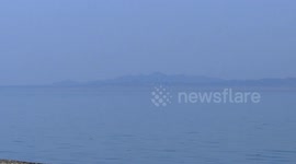 Breathtaking view of Uvs Lake in Mongolia