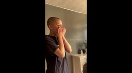 Friends Shave Their Heads In Support