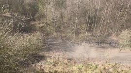 Dirtbike Rider Doesn't Make It Up