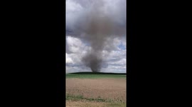 Tornado near Iron Springs Alberta