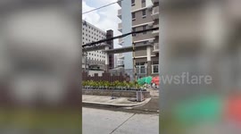 Workers evacuated as magnitude 6.2 earthquake hits the Philippines