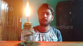 Odisha Artist Pays Heartfelt Condolences to Train Tragedy Victims Through Unique Smoke Art in eastern India