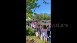 Pride Month Celebration in Amsterdam, Netherlands