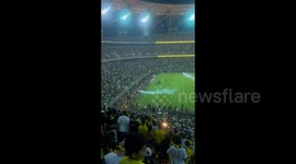 Fans Welcome Karim Benzema to Al-Ittihad Club in Jeddah, Saudi Arabia