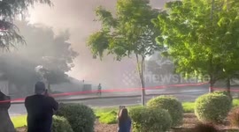 US: 3-Alarm Fire Rages At Storage Facility In San Jose, Suspect Arrested 2