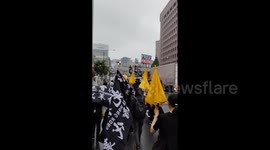 Japan: Hong Kongers March Through Tokyo To Mark 4th Anniversary Of 2019 Protests 2