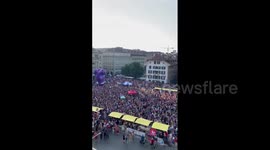 Switzerland: Feminist Protesters Call For Equal Pay In Annual Women’s Strike 2